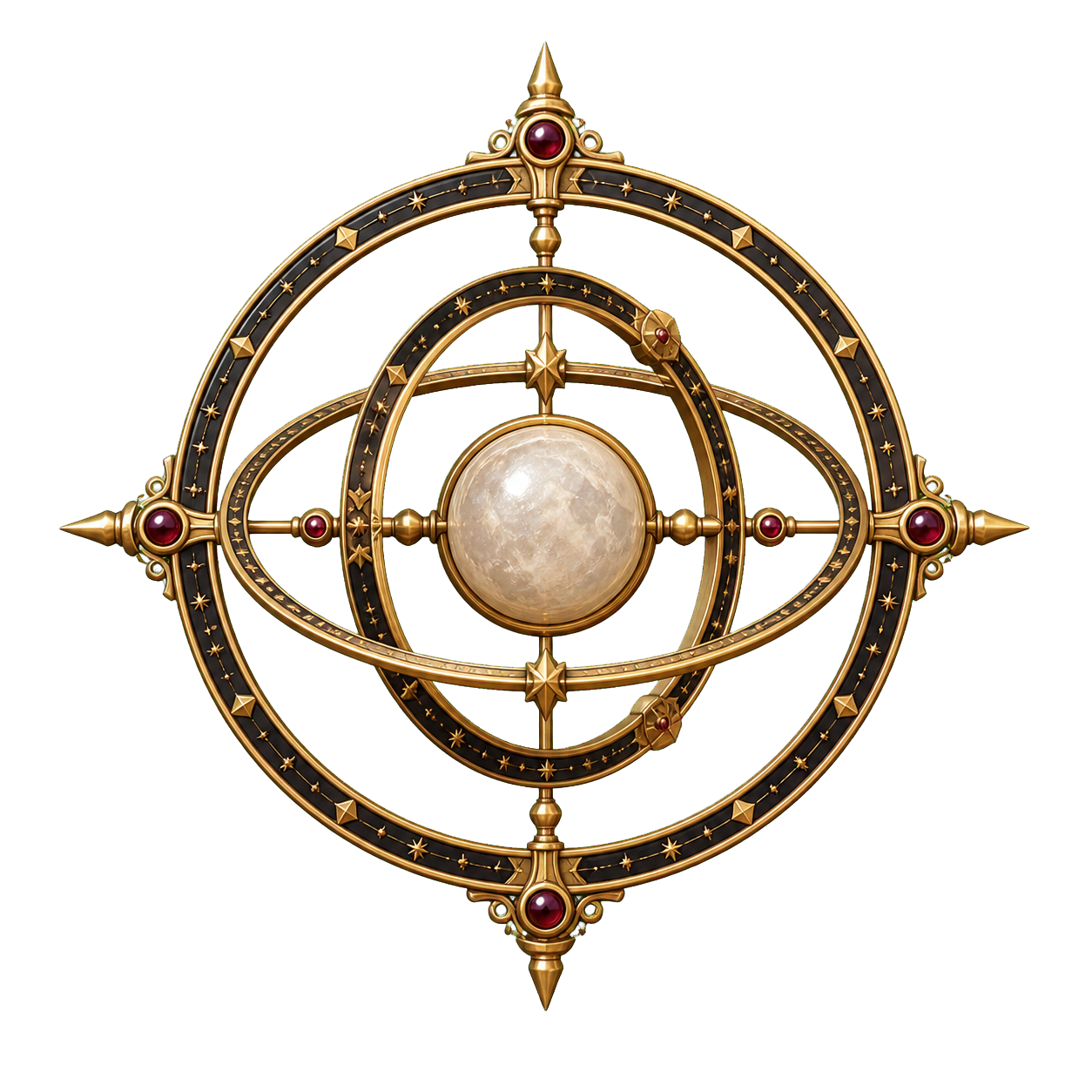 Golden astrolabe